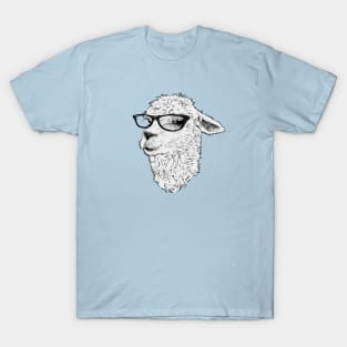 Nerdy Alpaca T-Shirt